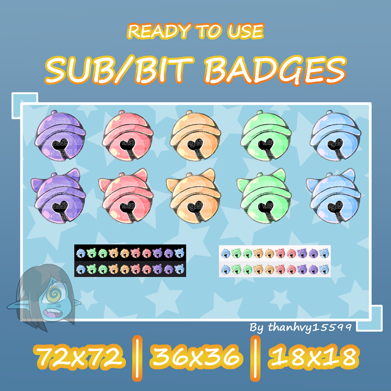 10 Bell Twitch Sub Bit Badges Premade Helithusvy S Ko Fi Shop Ko Fi Where Creators Get Support From Fans Through Donations Memberships Shop Sales And More The Original Buy Me A Coffee