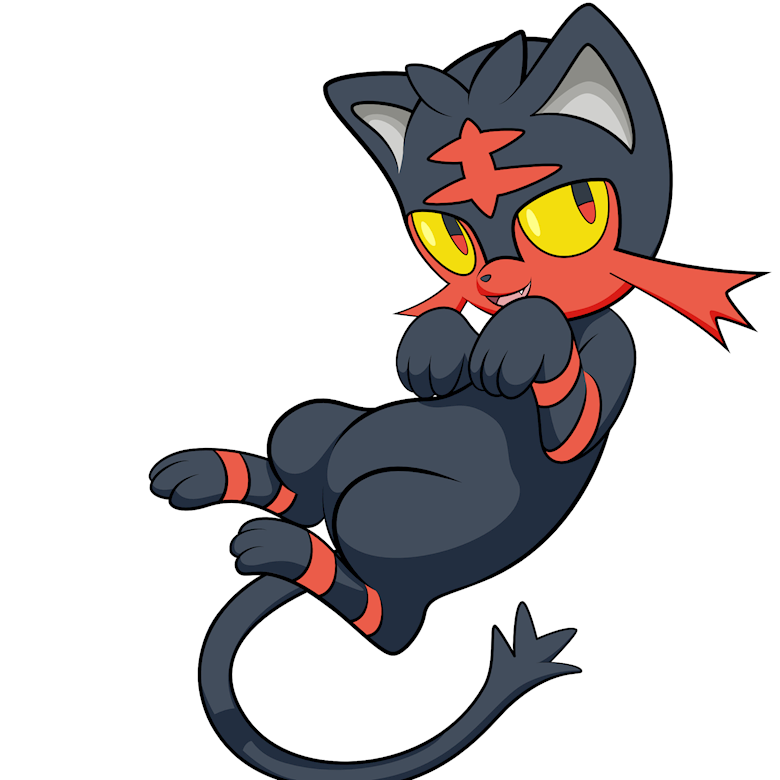 Litten: Hi-res PNG file - Lux Brush 's Ko-fi Shop - Ko-fi ️ Where ...