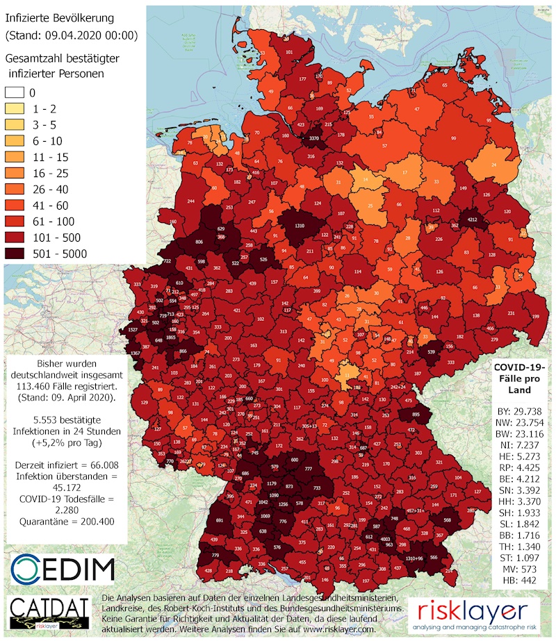 Risklayer Corona Analysis - Germany - Ko-fi ️ Where Creators Get ...