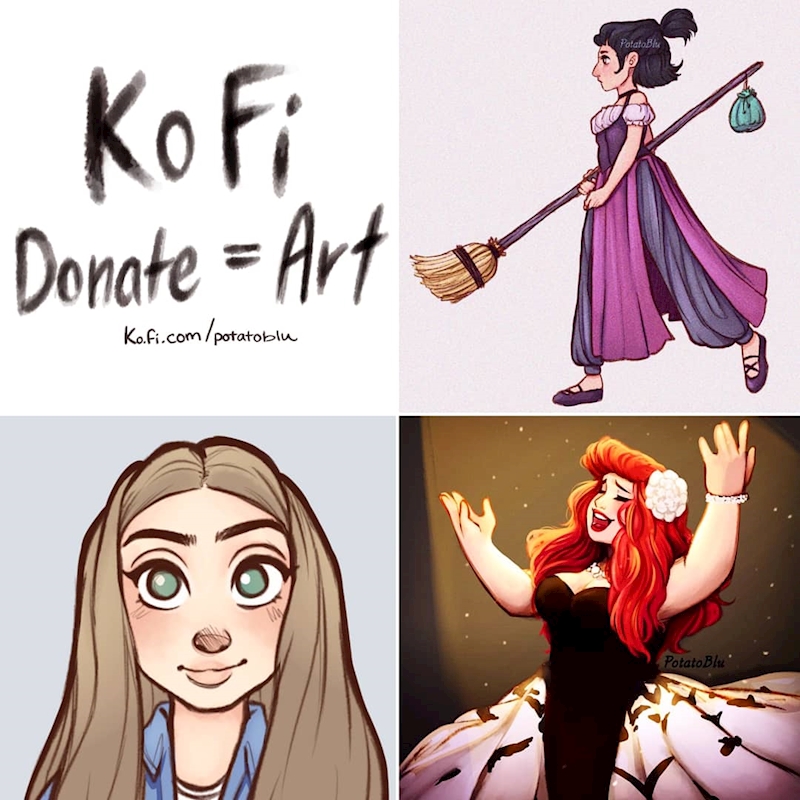 June Commissions Ko Fi Where Creators Get Support From Fans Through Donations Memberships