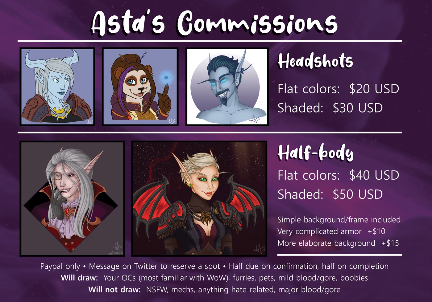 Astarys's Ko-fi Commissions - Ko-fi ️ Where creators get support from ...